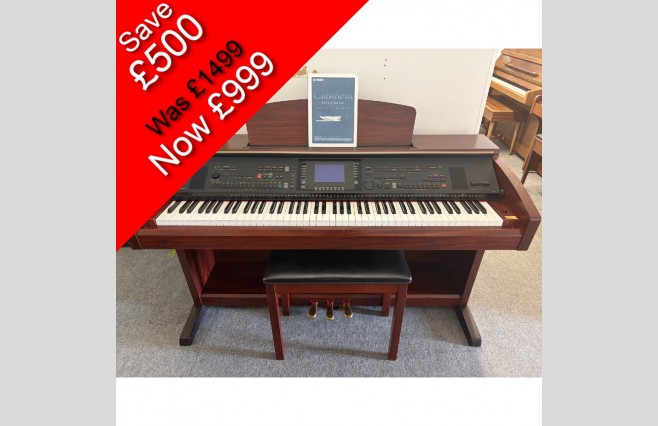 Yamaha CVP303 Satin Mahogany Digital Piano, Used - Complete Package (SN:GBCCKK01058) - Image 1